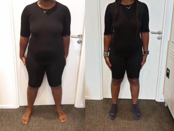 Resulats ems face avant après